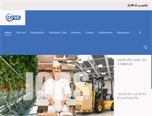Tablet Screenshot of cova-job.nl